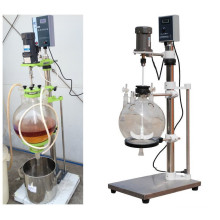 TOPTF-50L meilleur vente verre reator pour liquide séparé et extraction